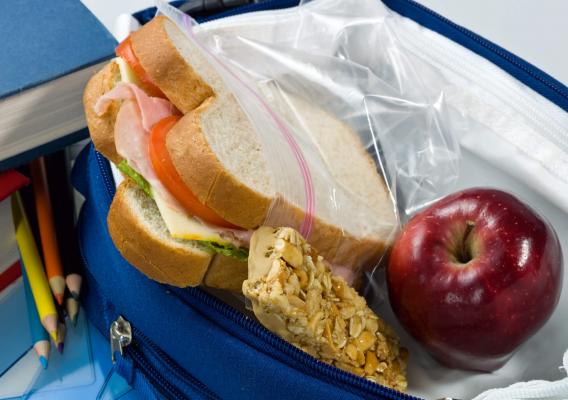 A school lunch