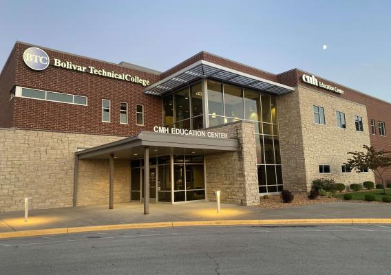 The CMH Education Center, completed in 2016, houses the Bolivar Technical College nursing programs