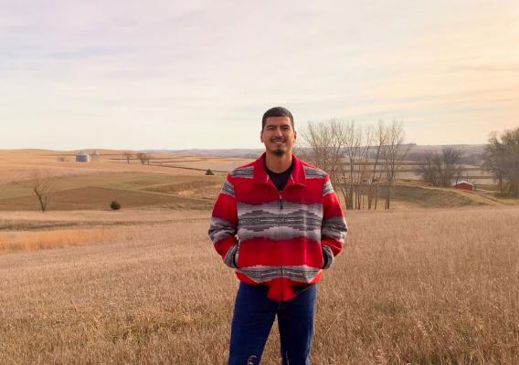 USDA Tribal Scholar Trey Blackhawk