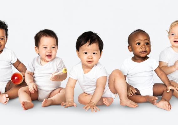 Image of a group of infants